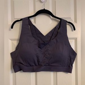 MTA Sport purple sports bra, sz 3X